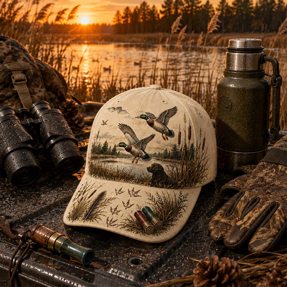 🦆 DUCK HUNTING WILD & READY HAT