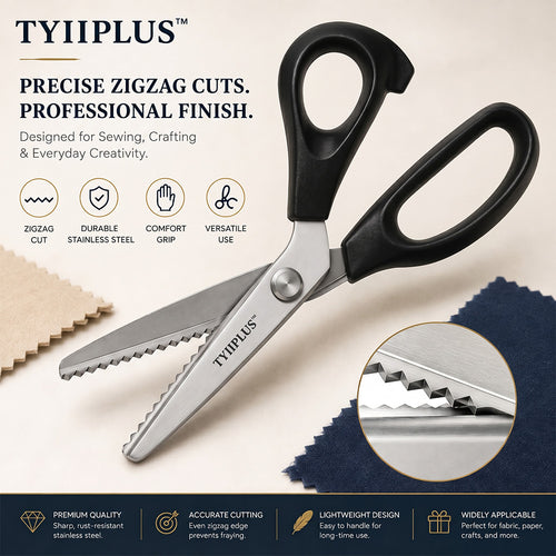 TYIIPLUS™ Stainless Steel Pinking Shears – 9.1