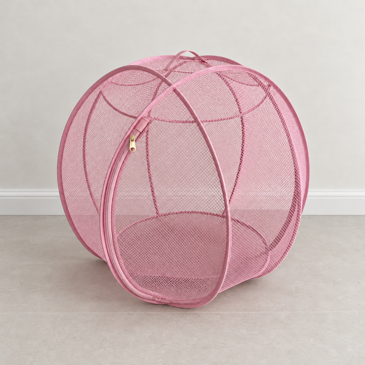 Foldable Pop Up Mesh Cat Playpen, 27.5in Portable Spherical Pet Enclosure, Safe Outdoor Play Tent for Cats Small Dogs Rabbits Guinea Pigs