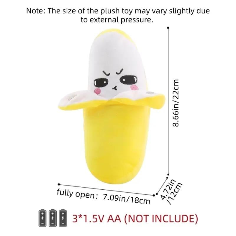💖 Interactive Music Plush Toy Set 🍌🍓🥕