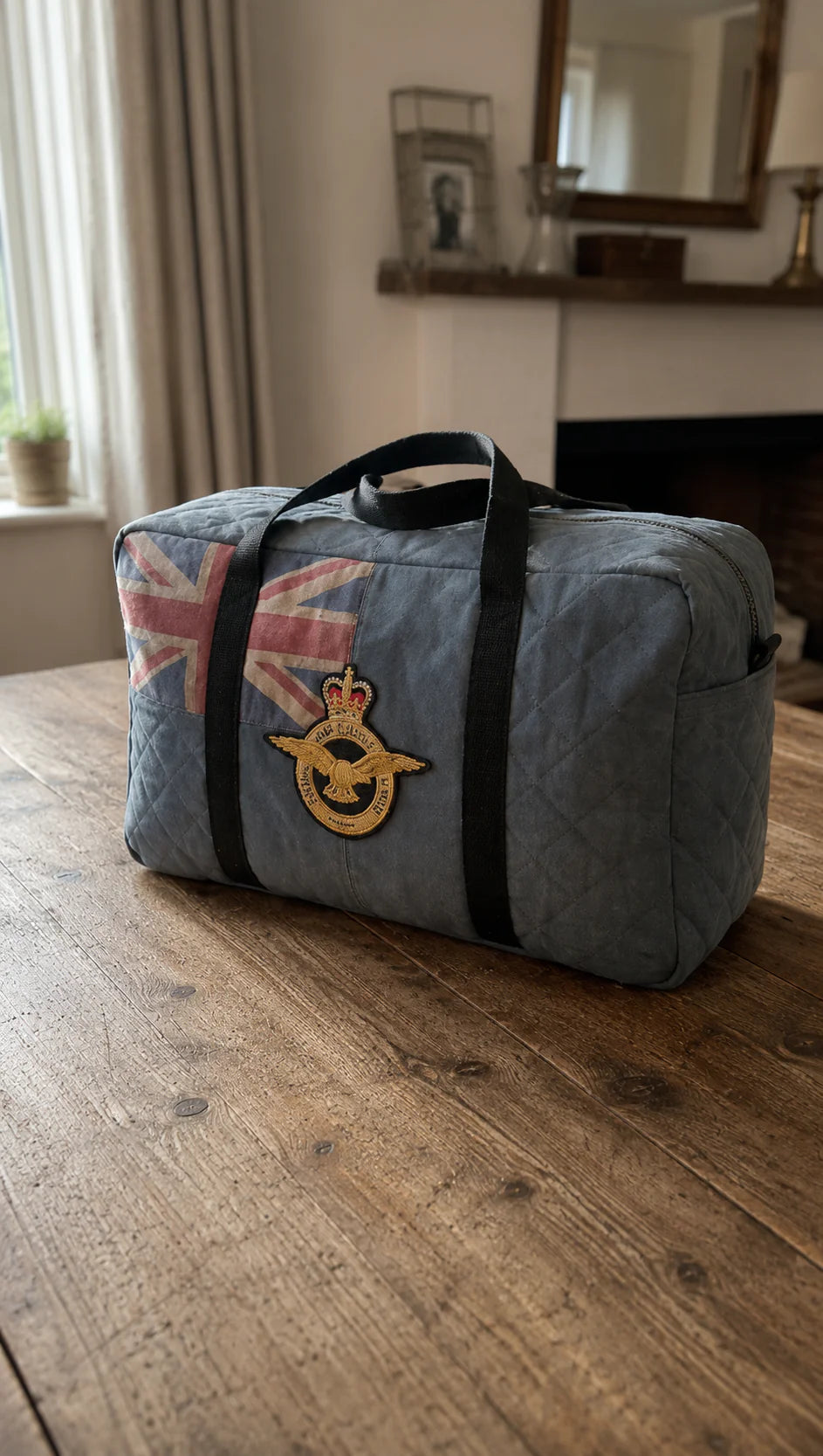 🇬🇧👑British Heritage Canvas Holdall
