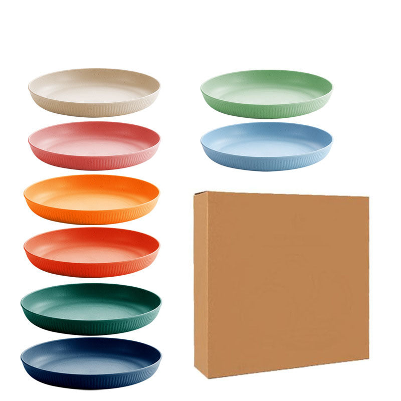 Tyiiplus™ Unbreakable Wheat Straw Dinner Plates