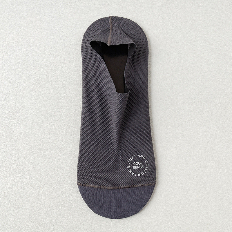 3-Pair Invisible Grip Socks Pack š§¦Breathable | Low-Cut | Anti-Slip | Sweat-Absorbing