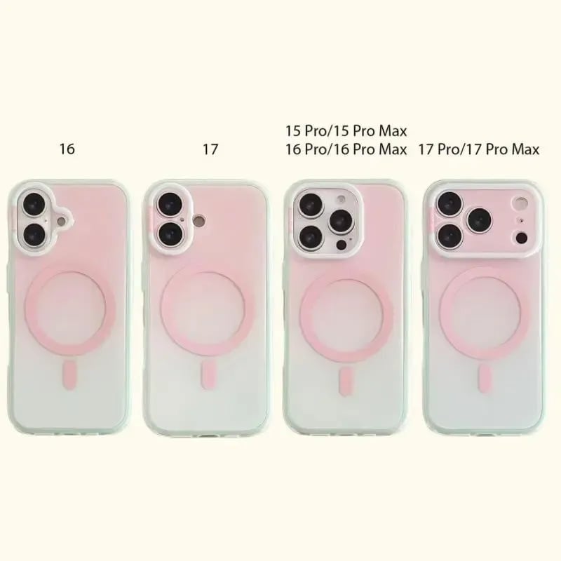 TYIIPLUS™ Magnetic Gradient Phone Case with Liquid Stand for iPhone