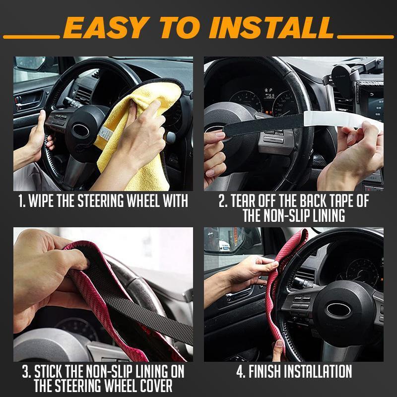 Car Anti-Skid Steering Wheel Cover(2pcs)