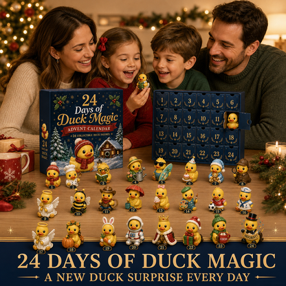 🐥 24 Days of Duck Magic Advent Calendar – 24 Collectible Christmas Duck Surprises