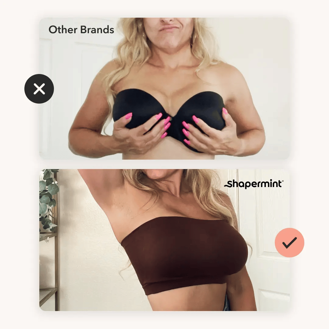 👙Women's Wireless Bandeau Bra with Removable Straps