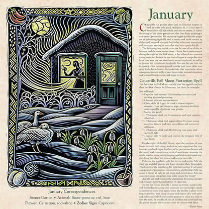 🕯️ 2027 Witches' Calendar – Premium Wall Calendar & Witchy Gift