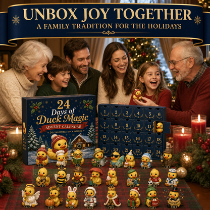 🐥 24 Days of Duck Magic Advent Calendar – 24 Collectible Christmas Duck Surprises