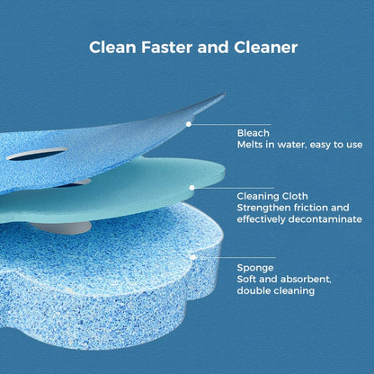 🚽💦Hands-Free Cleaning Gadget🧽Disposable toilet cleaning tool