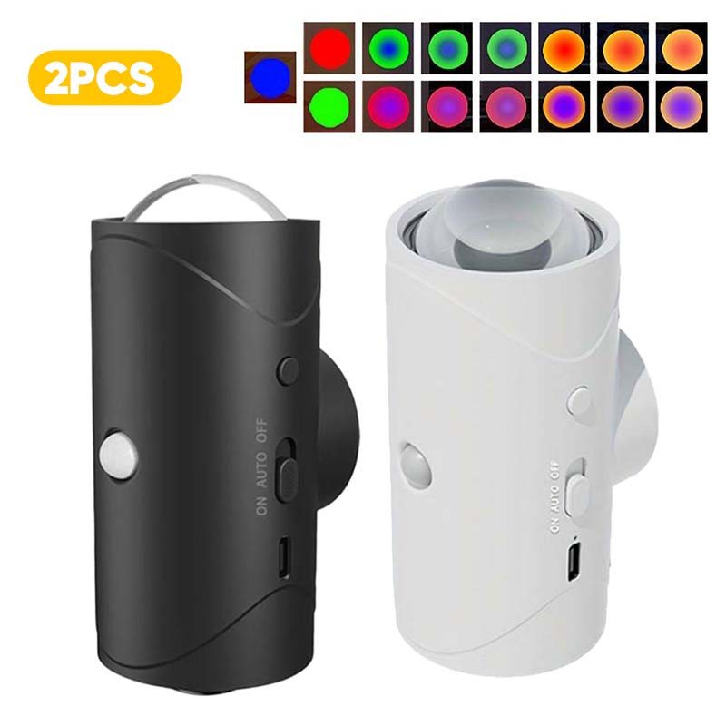 Auto-Sensing Color Changing Night Light