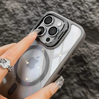 TYIIPLUS™ Magnetic Phone Case with Camera Protection & Built-In Stand