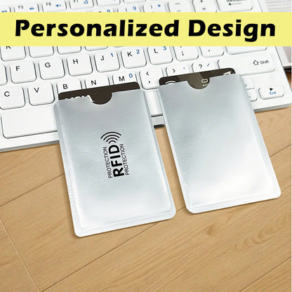 [8-Pack] RFID Blocking Sleeves: Slim & Lightweight Protection for Credit & ID Cards