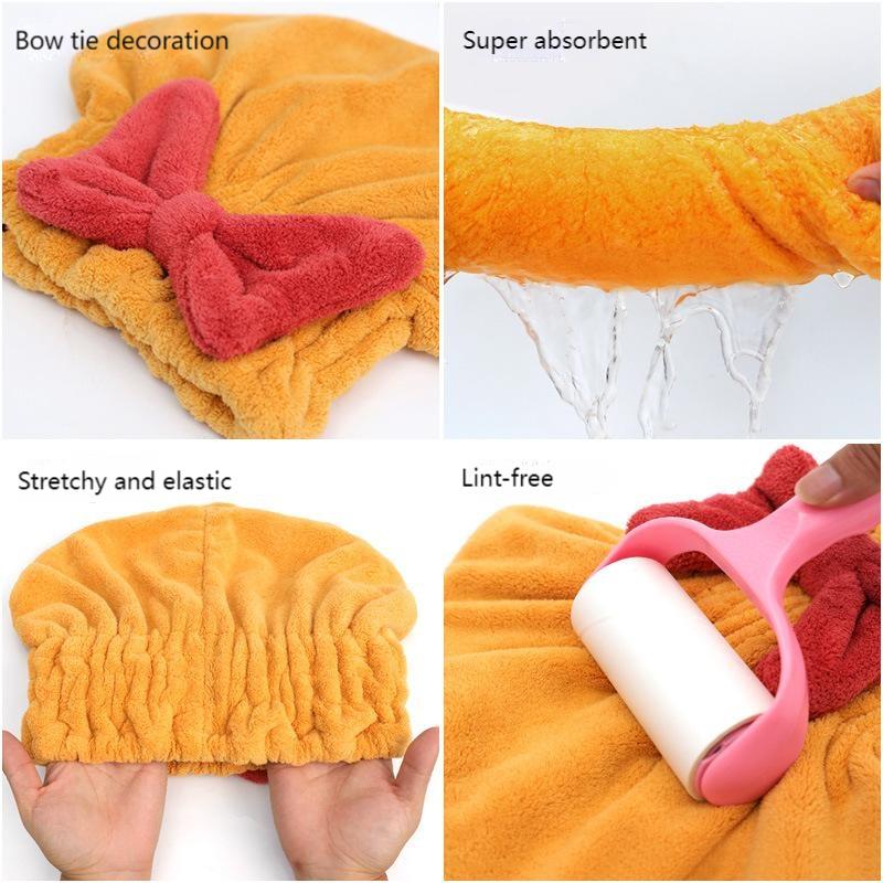 🎀 New Super Absorbent Hair Towel Wrap for Wet Hair