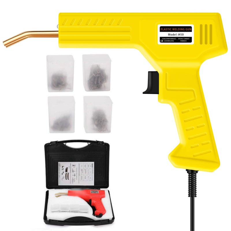 ⚒️2 in 1 Plastic Welding Kit (200PCS 4 Types Portable Automotive Hot Welding Staplers)
