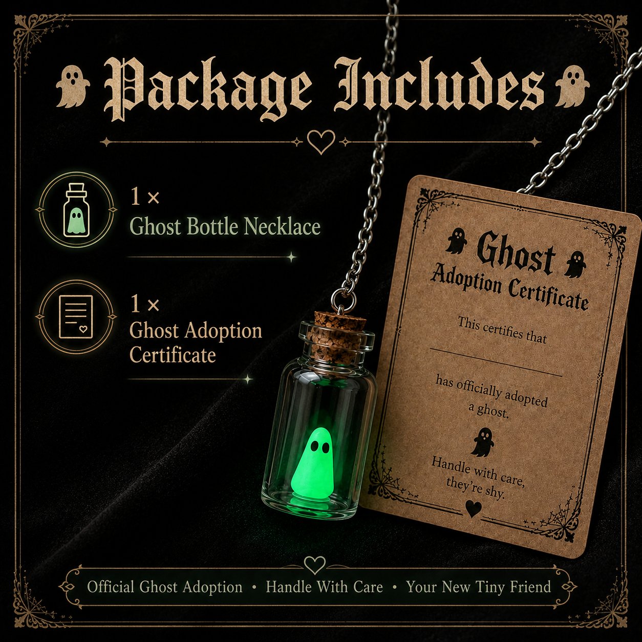 Ghost Adoption Necklace