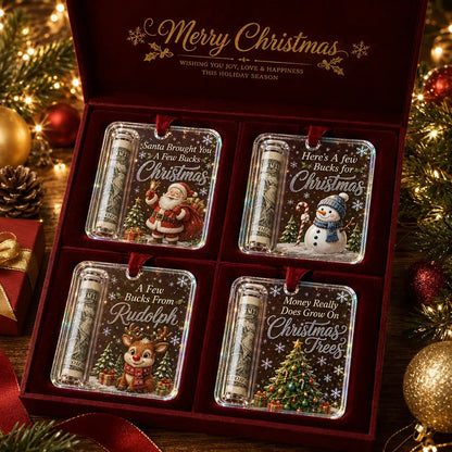 🎄 Christmas Cash Gift Ornament – Turn Cash Into A Christmas Surprise