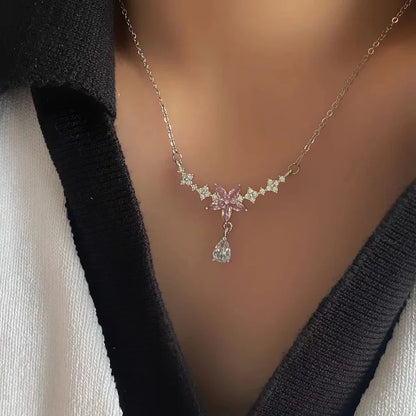 Bridgerton Inspired Floral Necklace