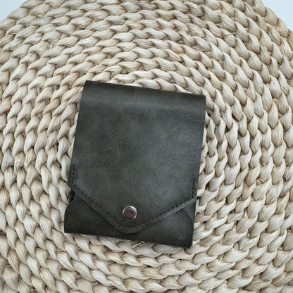 Tyiiplus™ Vintage Leather Wallet with Pen Slot
