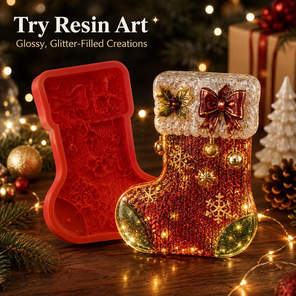 🎄 DIY Christmas Ornament Mold Kit | Craft Your Own Festive Magic ✨