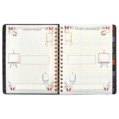 🌙 A Court of Thorns and Roses: Velaris 2027 Weekly Planner ✨ Fantasy Organizer