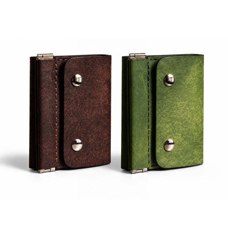 Compact Leather Trifold Wallet