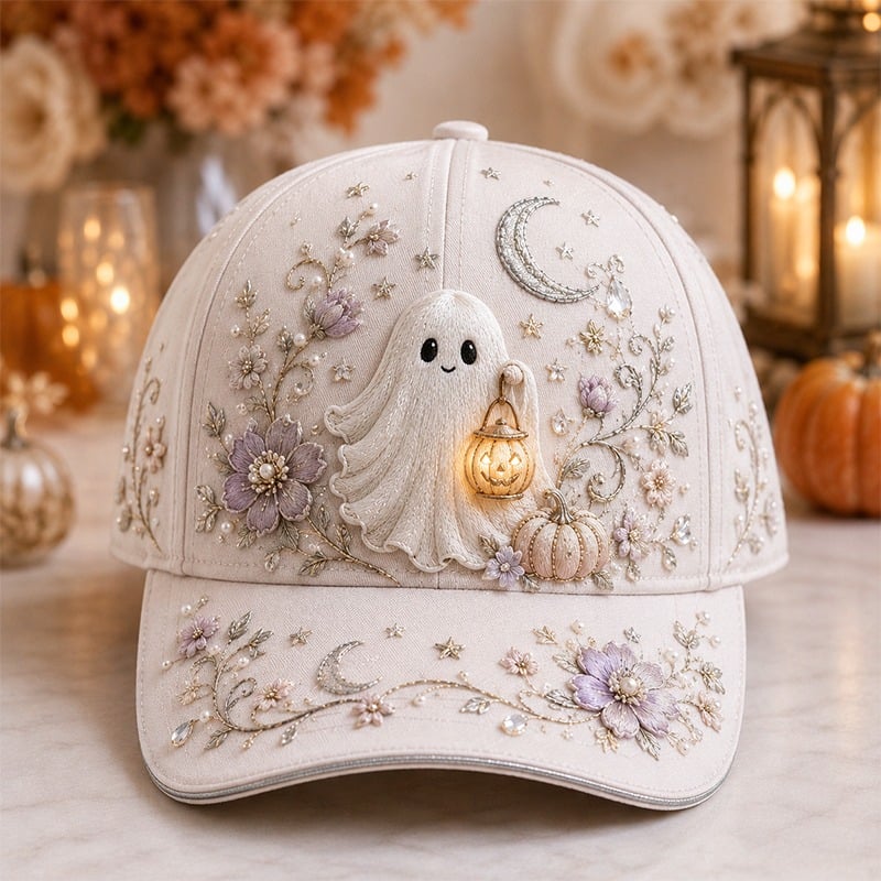 🧙‍♀️✨3D Halloween Embroidery Cap