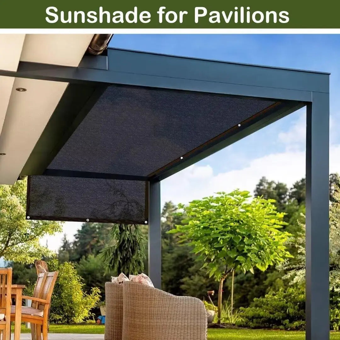 UV-Resistant Shade Net with Grommets