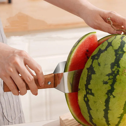 Stainless steel watermelon slicer