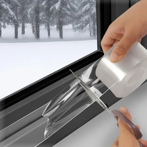 TYII™ Clear Waterproof Sealing Tape – Self-Adhesive Weatherproof Tape for Windows, Doors & Gaps, 2" × 33ft