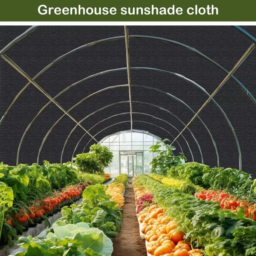 UV-Resistant Shade Net with Grommets