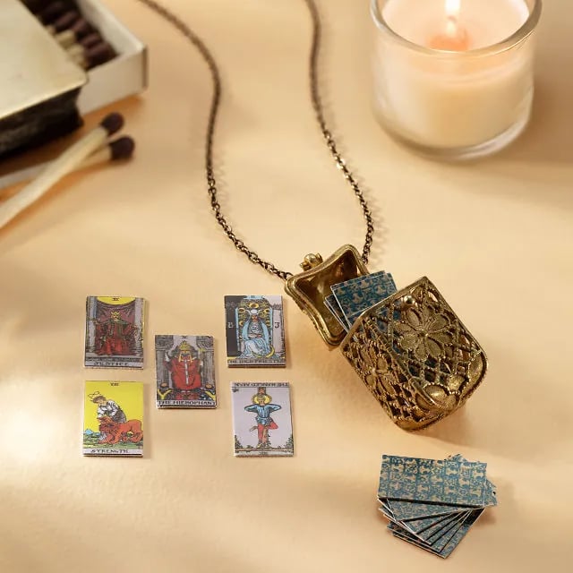 🔥 Tiny Tarot Deck Necklace