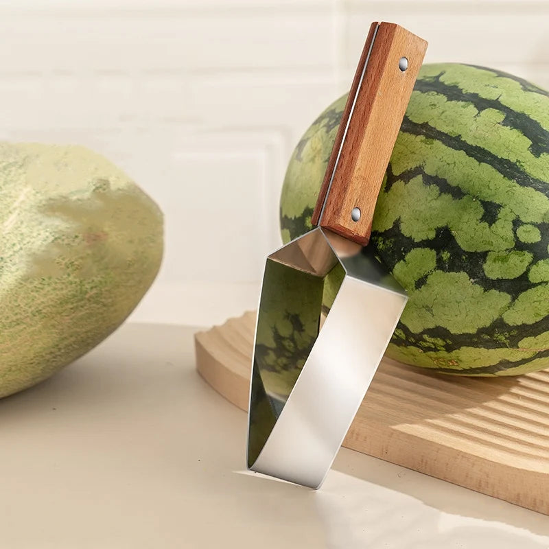 Stainless steel watermelon slicer