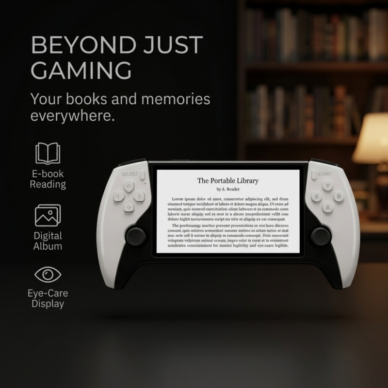 Retro Handheld Game Console with HD 5-inch IPS Screen over 20,000 Games