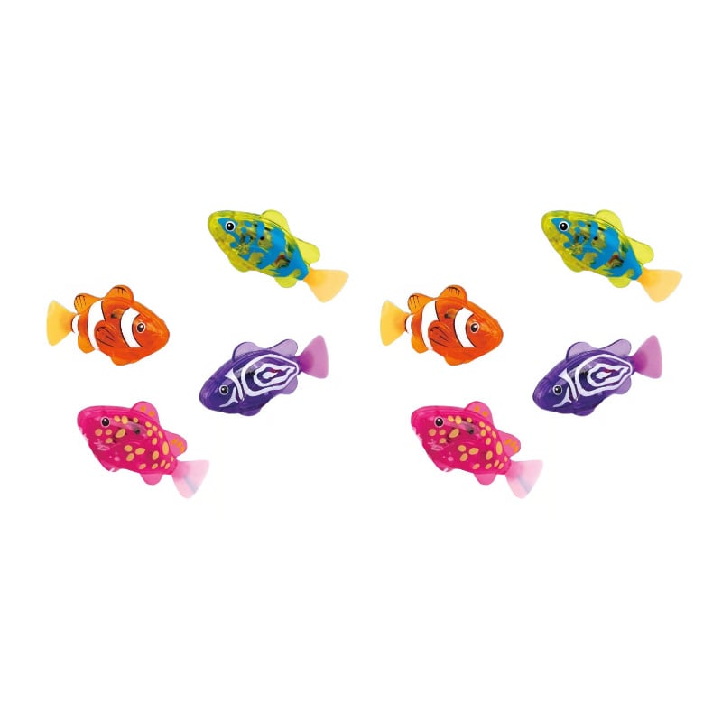 2 Sets - Pack of 8 LED small fish