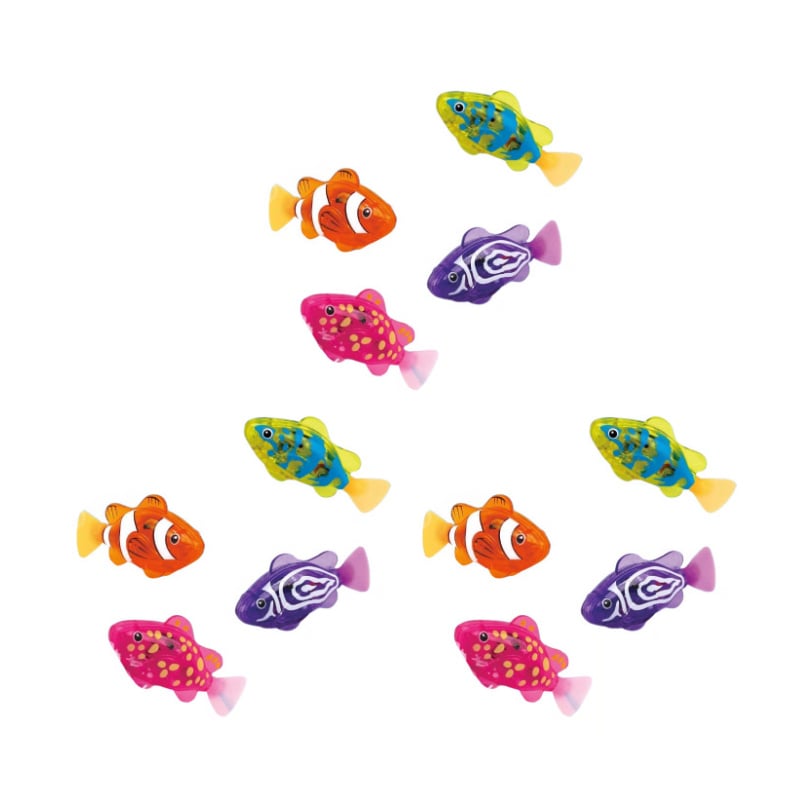3 Sets - Pack of 12 LED small fish