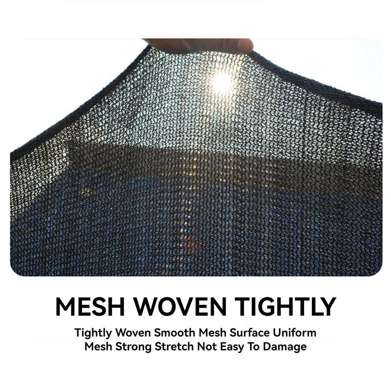 UV-Resistant Shade Net with Grommets