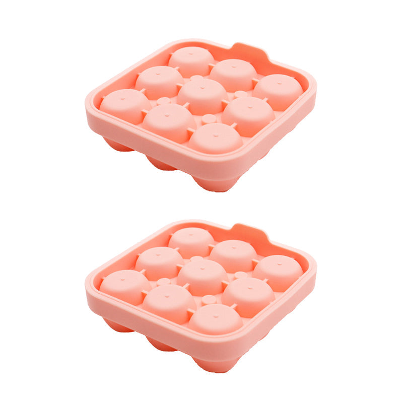 🌹 Rose Ice Cube Tray – 9-Cavity Silicone Mold for Whiskey & Cold Drinks