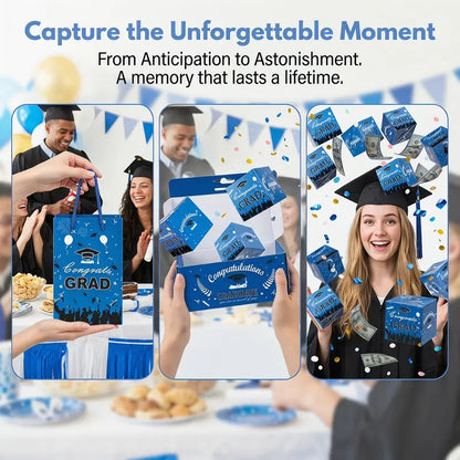 2026 Graduation Surprise Pop-Up Gift Box – Exploding Money Box & Celebration Gift Set