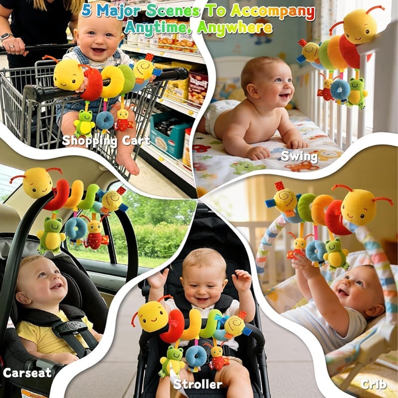Spiral Car Seat & Stroller Toys