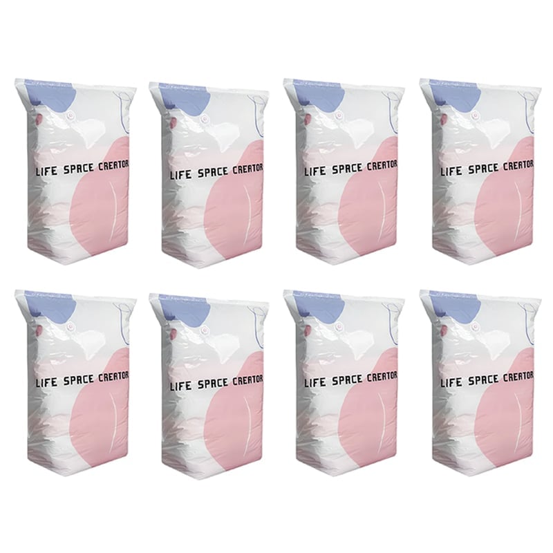 No-Pump Vacuum Storage Compression Bags
