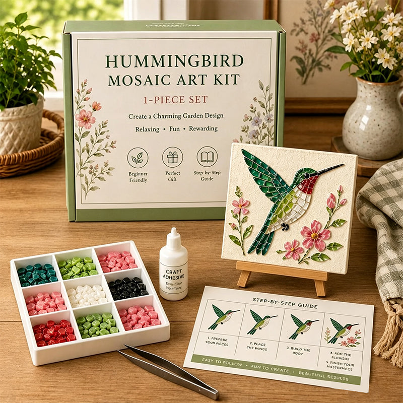 🎨Watering Can Mosaic Art Kit-Create a Charming Mosaic Masterpiece