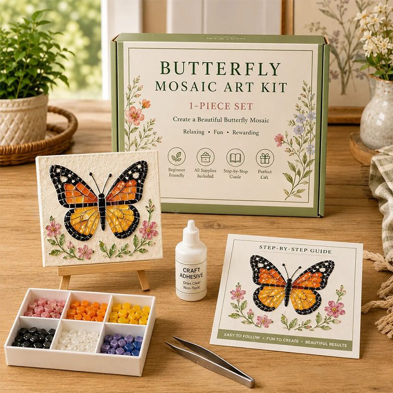 🎨Watering Can Mosaic Art Kit-Create a Charming Mosaic Masterpiece