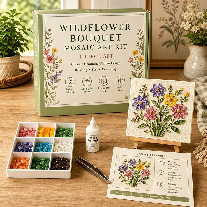 🎨Watering Can Mosaic Art Kit-Create a Charming Mosaic Masterpiece