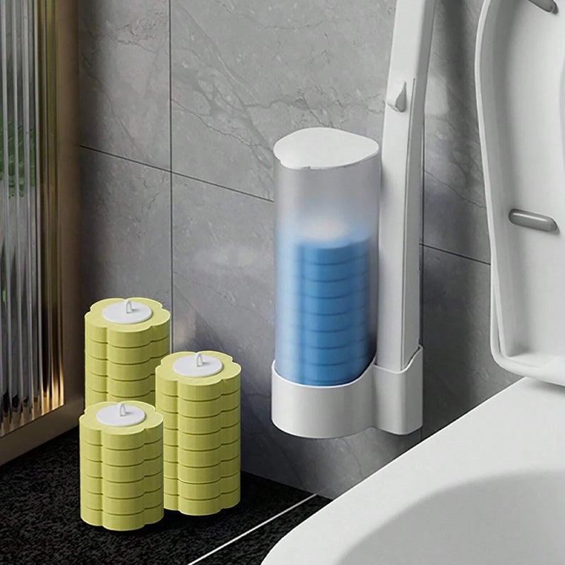 🚽💦Hands-Free Cleaning Gadget🧽Disposable toilet cleaning tool