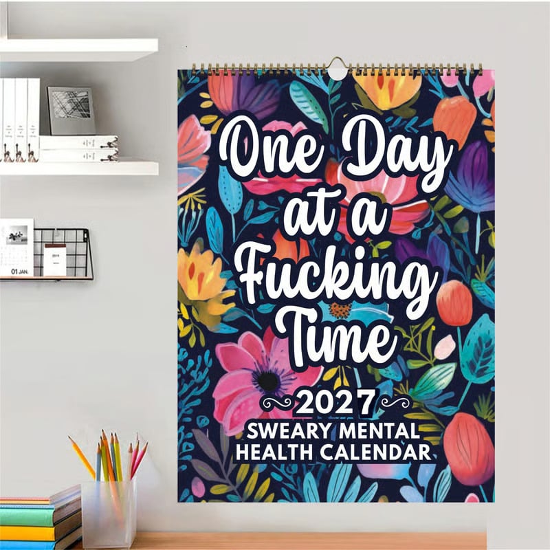 2027 Sweary Mental Health Calendar