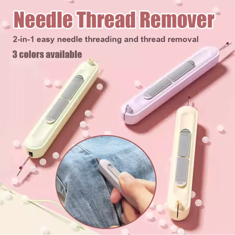 2-in-1 Needle Threader Seam Ripper