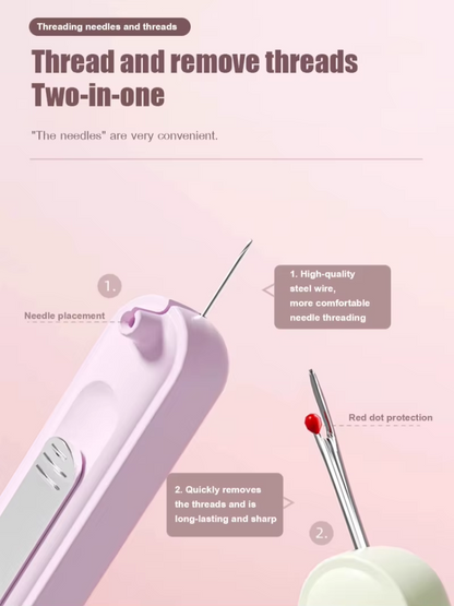 2-in-1 Needle Threader Seam Ripper