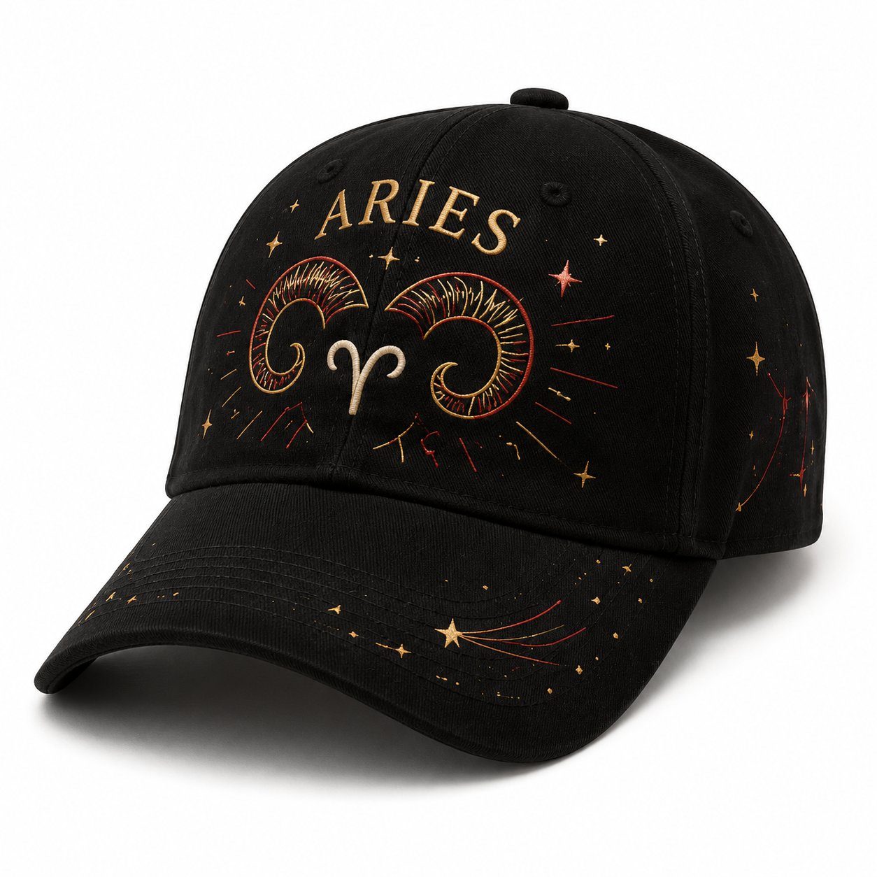 ♈♉12 Zodiac Signs Embroidered Cap Collection – Celestial Hats Made for Every Personality 🧢100% Cotton