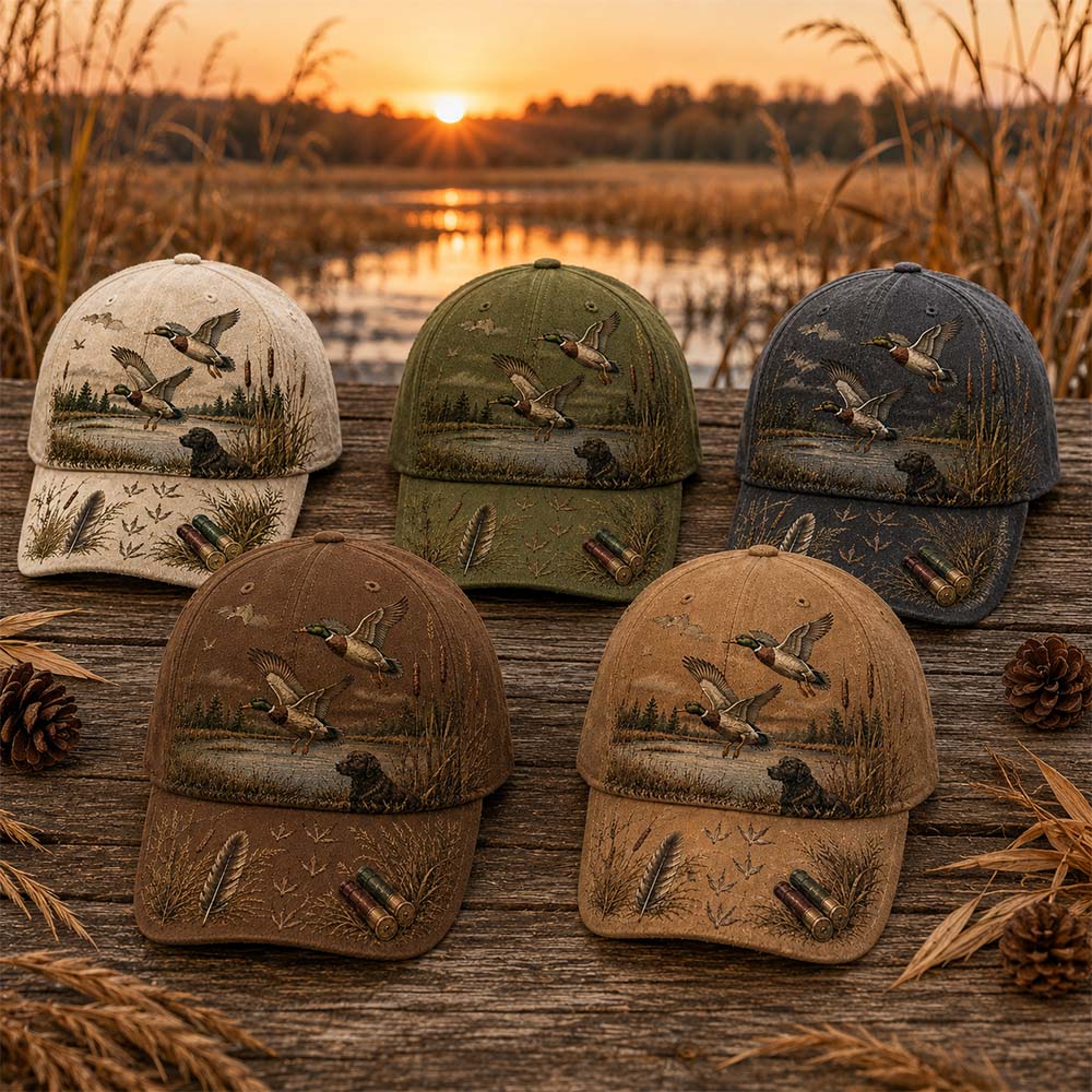 🦆 DUCK HUNTING WILD & READY HAT